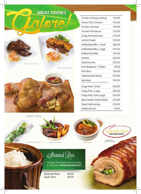 hukad dumaguete menu|Hukad sa Golden Cowrie .